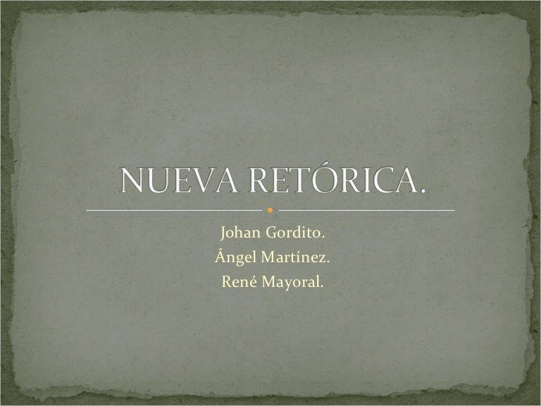 Nueva Ret rica