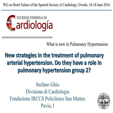 Nuevas estrategias en el tratamiento de la hipertensión arterial pulmonar. ¿T...