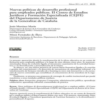 Nuevas políticas de desarrollo profesional para empleados públicos