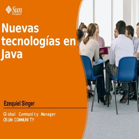 Nuevas tecnologías en Java