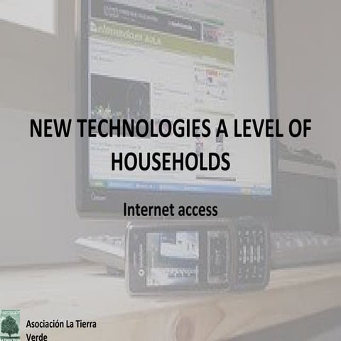 Nuevas tecnologías a nivel de hogares