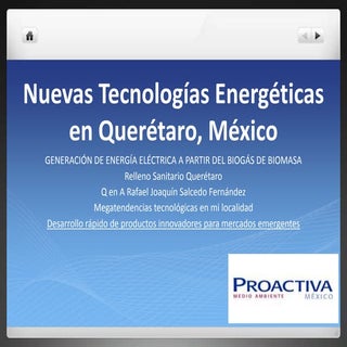 Nuevas tecnologías energéticas en...