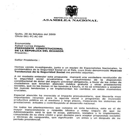 Nuevas tendencias de la seguridad social