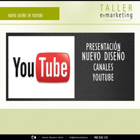 Nuevo canal youtube