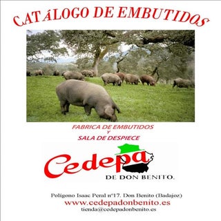 Catalogo de Embutidos Ibéricos Cedepa.