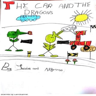 The car and the dragons by Javier a...
