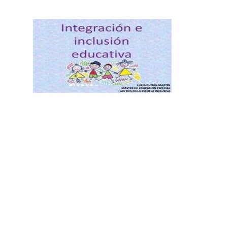 Inclusión en la escuela | PDF