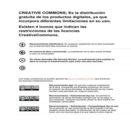 LICENCIA CREATIVE COMMONS