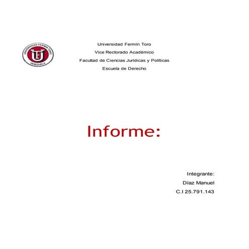 Primer y Segundo Elemento del Delito.