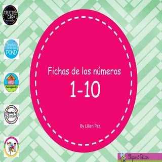 Fichas de trabajo números 1-10