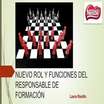 Nuevo rol y funciones del responsable de formación