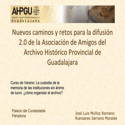 Nuevos caminos y retos de la asociación