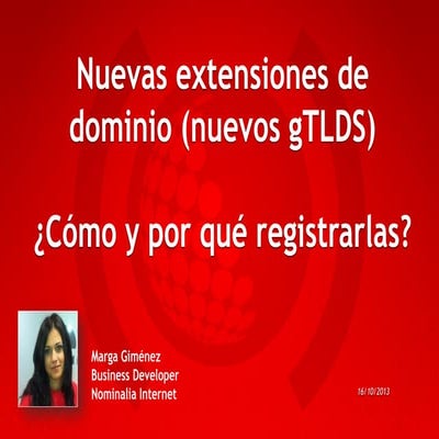 Nuevas extensiones de dominio y Trademark Clearinghouse
