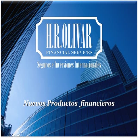 Nuevos productos financieros!
