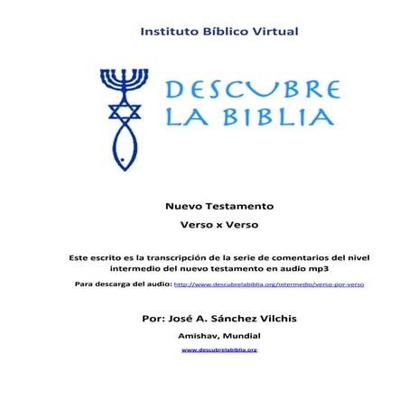 Nuevo Testamento Descubre la Biblia