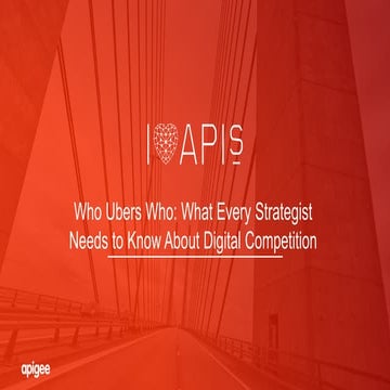 Who Ubers Who: What Every Strategist  Needs to Know About Digital Competition