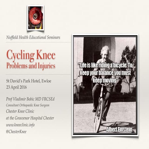 Cycling Knee Injuries and Problems