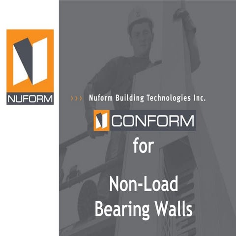 Nuform for non load bearing