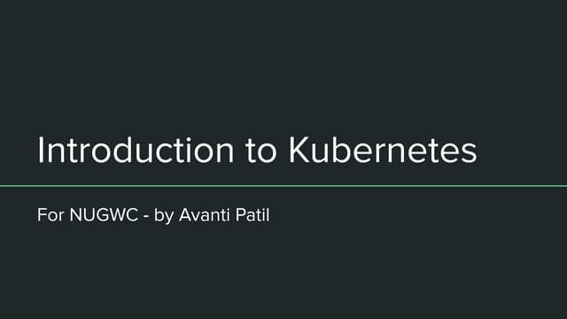 Nugwc k8s session-16-march-2021