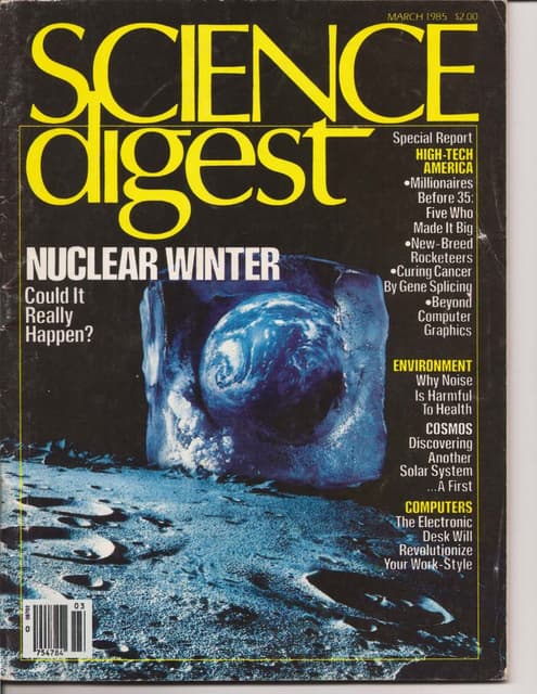 Hard Facts About Nuclear Winter (1985)