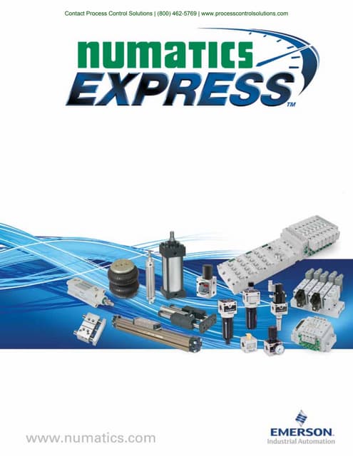 Numatics Express Catalog: Pneumatic and Motion Control Products