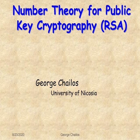 Number theoretic-rsa-chailos-new