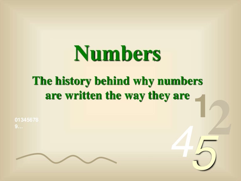 Number History