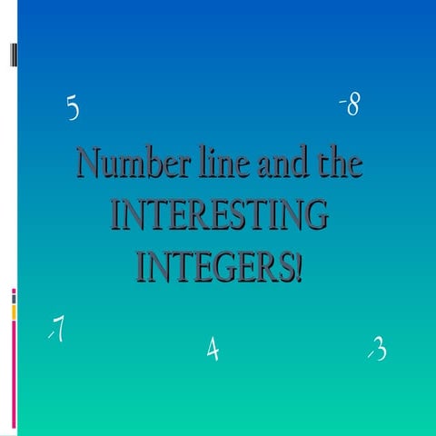Numberline notes
