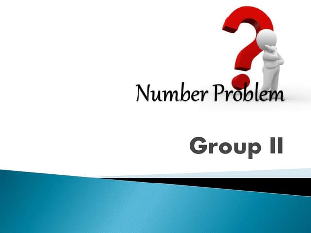 Number problem