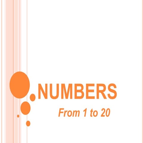 Numbers 1-20