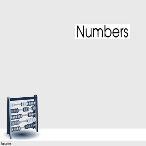 Numbers | PPT