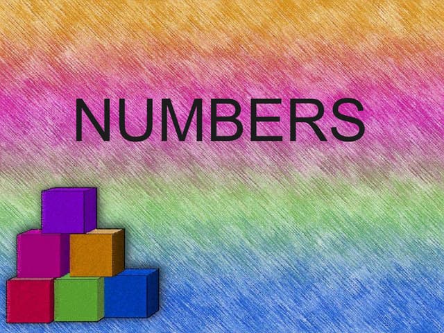 Numbers