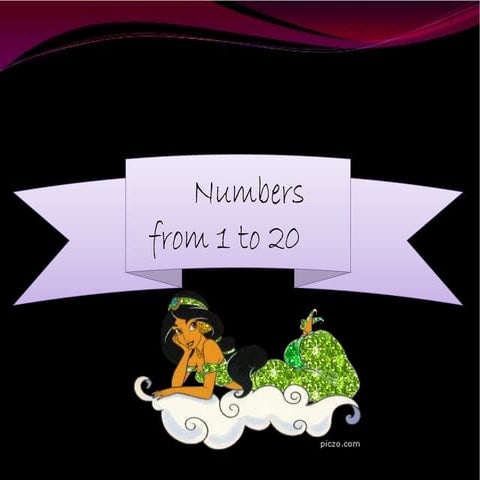 Numbers from 1 to 20