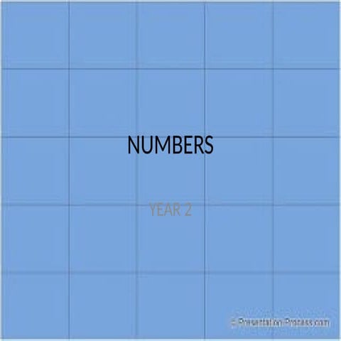 NUMBER 1 - 20 for kindergarten suitable for kid | PPTX