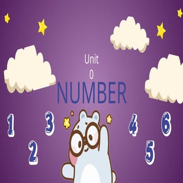 Numbers - Tercero Básico (Clase de Inglés) | PPTX