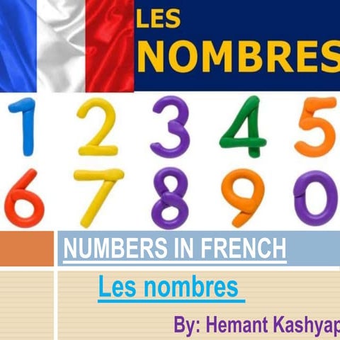 Numbers in french (1)