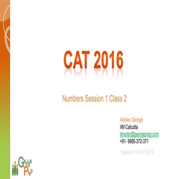 Numbers session 1 class 2