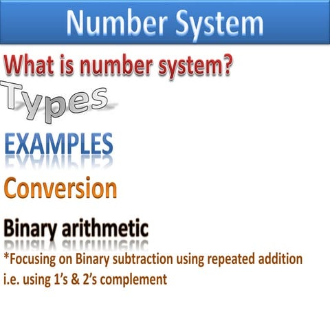 Number system | PPT