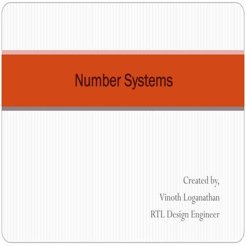 Number system