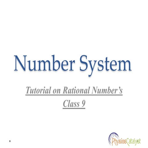 What are rational numbers