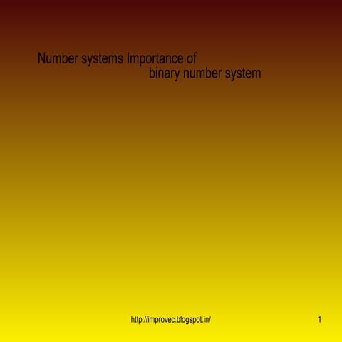 Number systems.17