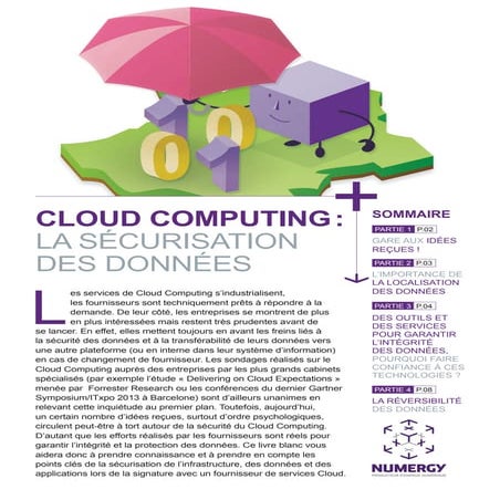 Numergy la sécurité des données dans le cloud