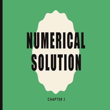 Numerical Solution. VORONOI DIAGRAM for geometry class G9-G10