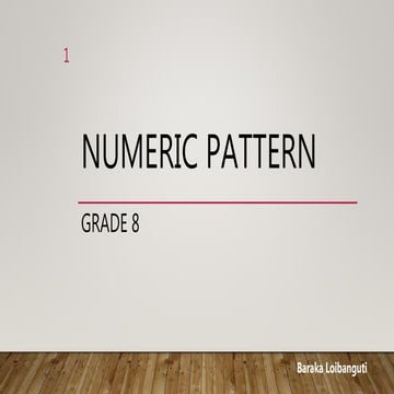 NUMERIC PATTERN.pptx