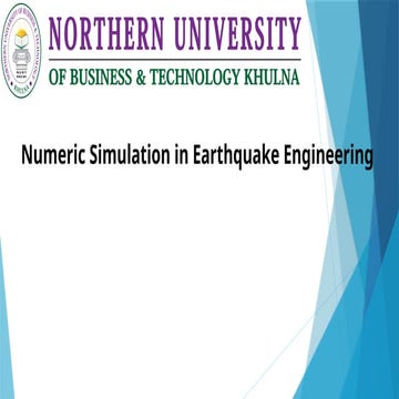 Numeric_Simulation_in_Earthquake_Engineering .pptx