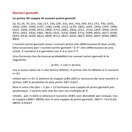 Numeri gemelllllli 2