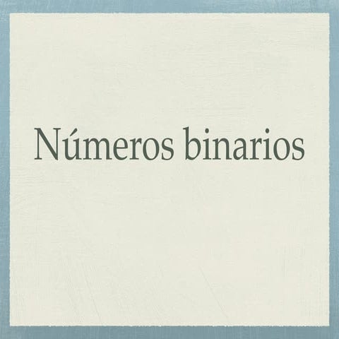 Números binarios