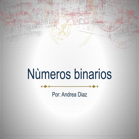 Numeros binarios
