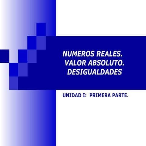Numeros reales