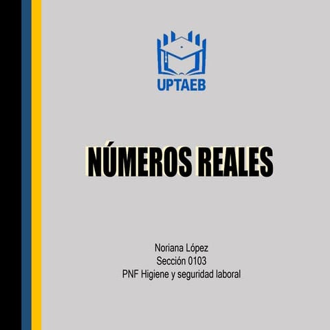 Números reales